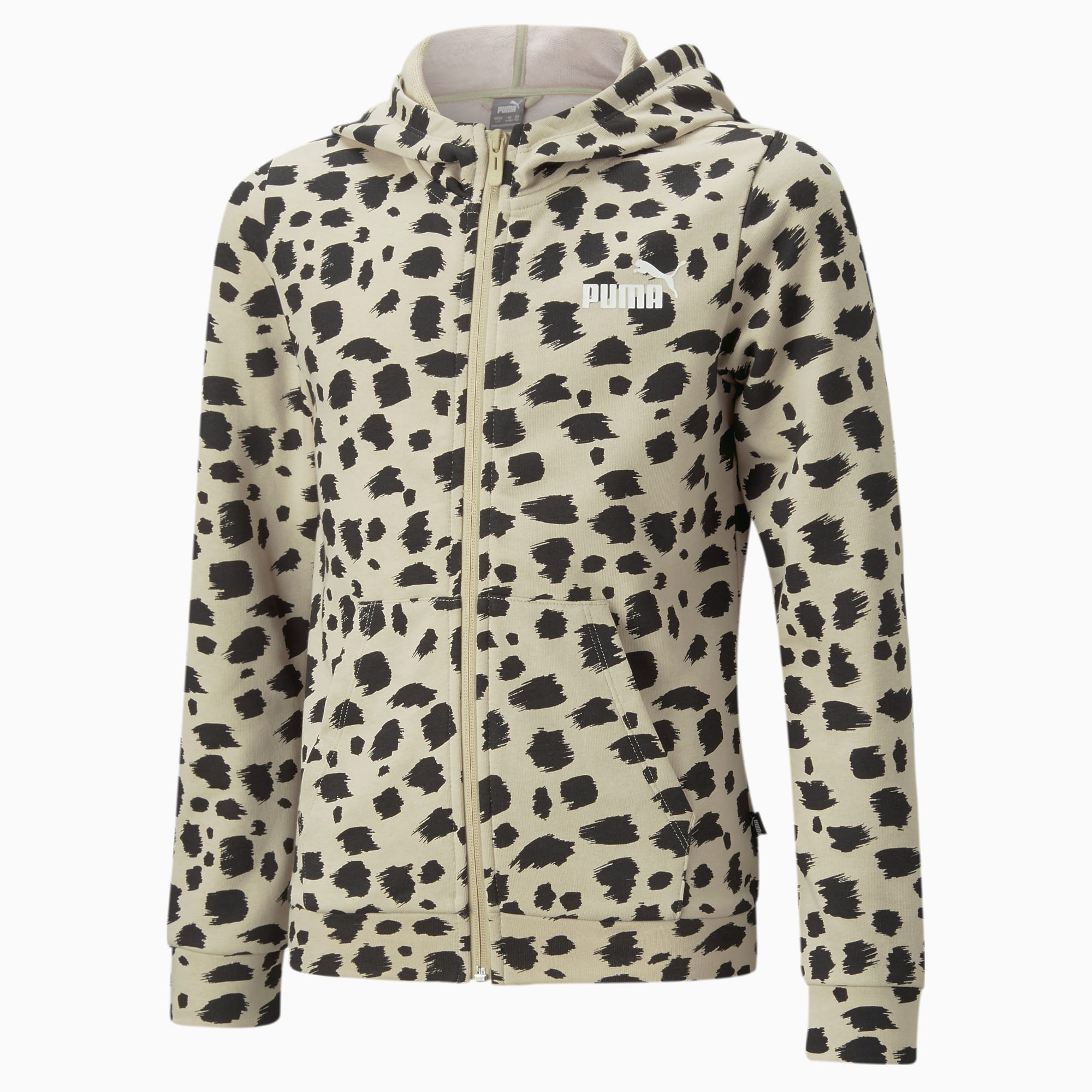 Essentials Animal Full Zip Hoodie Girls 8 16 years